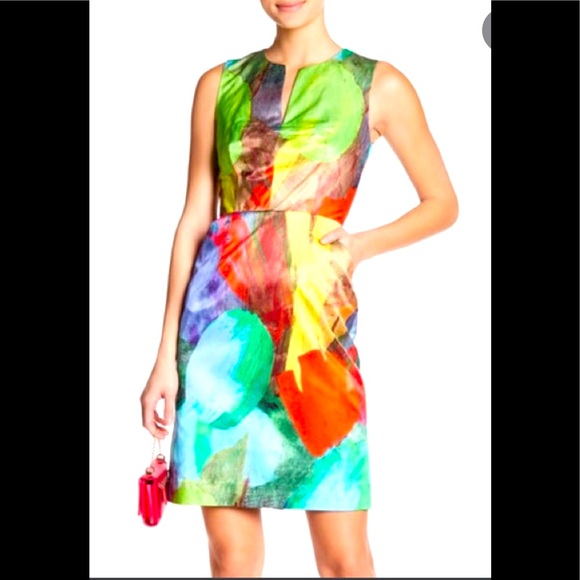Milly colorful sheath dress—NWT ‼️SALE ‼️ - Picture 4 of 17